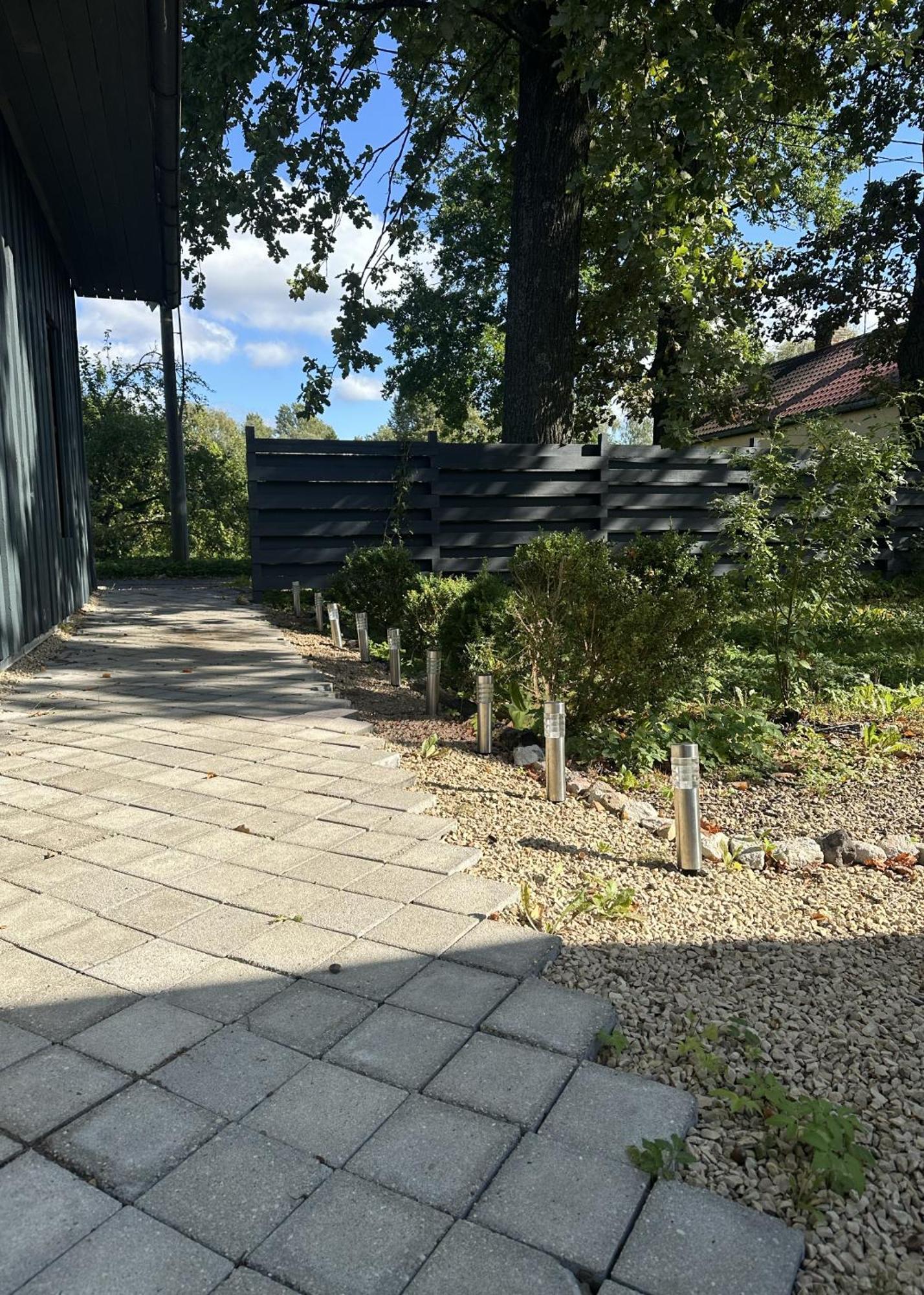 Amazing Little House On An Island With Garden Villa Riga Bagian luar foto